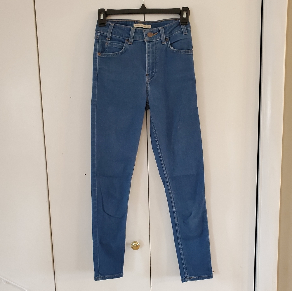 Levi's Orange Tab High Rise Skinny Jean